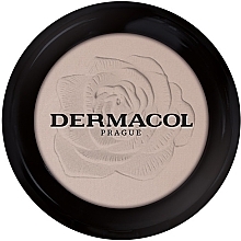 Compact Powder - Dermacol Powder With Rose Relief — photo N1