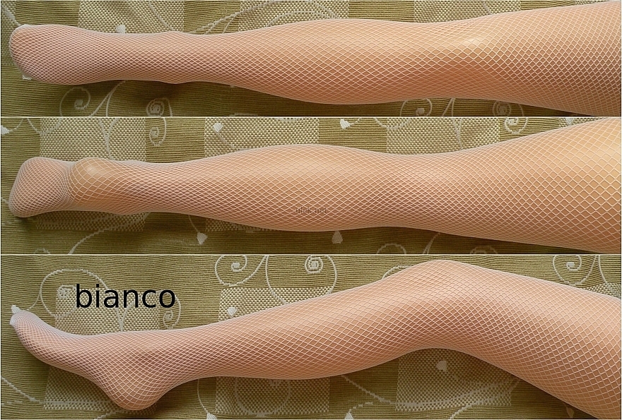 Women's Tights "Rete", bianco - Veneziana — photo N2