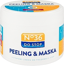 Fragrances, Perfumes, Cosmetics 2-Step Foot Peeling Mask - Pharma CF No.36 Peeling & Mask