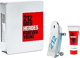 Carolina Herrera 212 Men Heroes Forever Young - Set (edt/90ml + b/wash/100ml)  — photo N1