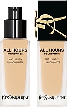 Fragrances, Perfumes, Cosmetics Foundation - Yves Saint Laurent All Hours Foundation Luminous Matte