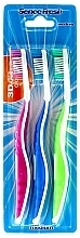 Toothbrush Set, 3 pcs - Sence Fresh Medium Toothbrush — photo N1