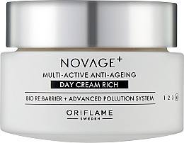 Fragrances, Perfumes, Cosmetics Rich Multi-Active Day Face Cream - Oriflame Novage+ Multi-Active Anti-Ageing Day Cream Rich