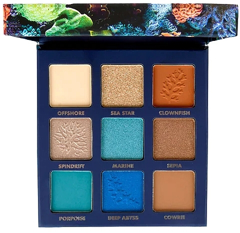 Eyeshadow Palette - Barry M Wildlife Ocean Eyeshadow Charity Palette — photo N1