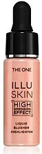 Fragrances, Perfumes, Cosmetics Shiny Blush 2 in 1 - Oriflame The One IlluSkin