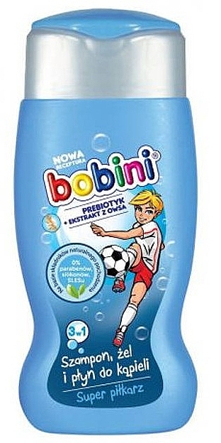 Bath Foam-Shampoo "Super Football Player" - Bobini — photo N1