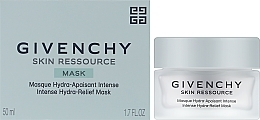 Intensive Moisturizing Mask - Givenchy Skin Ressource Intense Hydra-relief Mask — photo N3