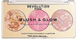 Fragrances, Perfumes, Cosmetics Makeup Palette - Revolution PRO Blush And Glow