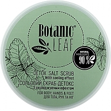Fragrances, Perfumes, Cosmetics Body, Arms & Legs Detox Salt Scrub - Botanic Leaf Detox Salt Scrub