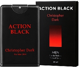 Fragrances, Perfumes, Cosmetics Christopher Dark Action Black - Eau de Toilette (mini size)