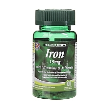 Fragrances, Perfumes, Cosmetics Food Supplement "Iron with Vitamins & Minerals" - Holland & Barrett Iron With Vitamins & Minerals 15mg