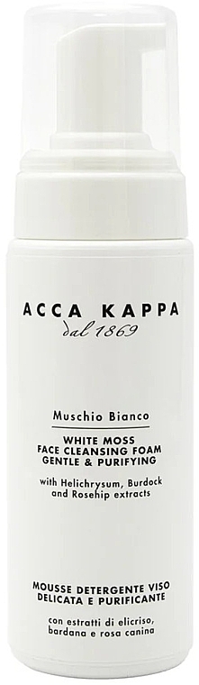 Acca Kappa White Moss - Face Cleansing Foam — photo N1