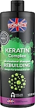 Keratin Thin & Brittle Hair Shampoo - Ronney Keratin Complex Rebuilding Shampoo — photo N2