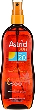 Fragrances, Perfumes, Cosmetics Tan Oil Spray SPF20 - Astrid Sun Suncare Spray Oil SPF20