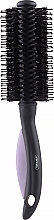 Thermal Brush with Natural Bristles, lilac - Titania Softtouch — photo N2