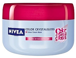 Fragrances, Perfumes, Cosmetics Color Hair Cream-Mask - Nivea Color Crystal Gloss Cream Mask