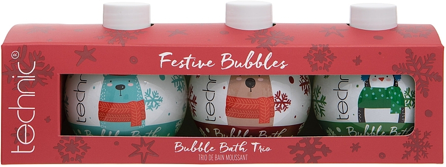 Set - Technic Cosmetics Novelty Bubble Bath Trio — photo N4