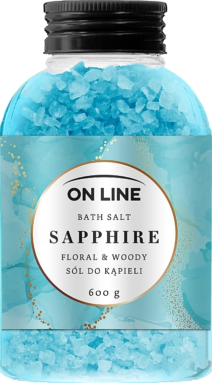 Bath Salt "Sapphire" - On Line Sapphire Bath Salt — photo N1