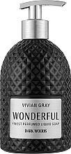 Fragrances, Perfumes, Cosmetics Liquid Cream Soap - Vivian Gray Dark Woods Liquid Soap