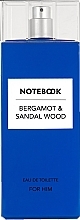 Notebook Fragrances Bergamot & Sandal Wood - Eau de Toilette — photo N1
