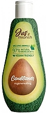 Fragrances, Perfumes, Cosmetics Conditioner for Dry & Damaged Hair - Jus & Mionsh Avocado Conditioner