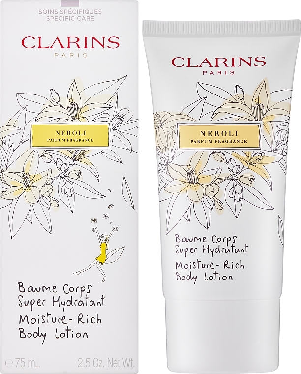 Moisturizing Body Balm with Neroli Scent - Clarins Moisture-Rich Body Lotion Neroli — photo N2