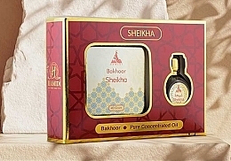 Fragrances, Perfumes, Cosmetics Set - Hamidi Sheikha (40g/Bakhoor + 15ml/Concentrated Perfume Oil)