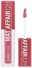 Liquid Lipstick - Bellaoggi Mat Affair 12H Liquid Lipstick — photo N2