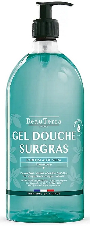 Aloe Vera Shower Gel - BeauTerra Aloe Vera Shower Gel — photo N1