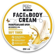 Fragrances, Perfumes, Cosmetics Universal Face & Body Cream - Beauty Derm Soft Touch Face & Body Cream