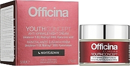 Fragrances, Perfumes, Cosmetics Anti-Wrinkle Night Face Cream - Helia-D Officina Youth Concept Anti-Wrinkle Night Cream