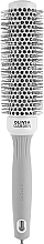 Blowout Hair Brush, 35 mm - Olivia Garden Expert Blowout Shine WHITE&GREY 35 — photo N1