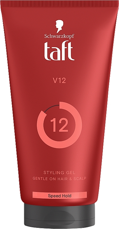 Hair Styling Gel - Taft V12 Styling Gel Speed Hold — photo N1