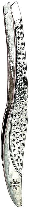 Curved Stainless Steel Tweezers - Brushworks Traditional Tweezers — photo N2