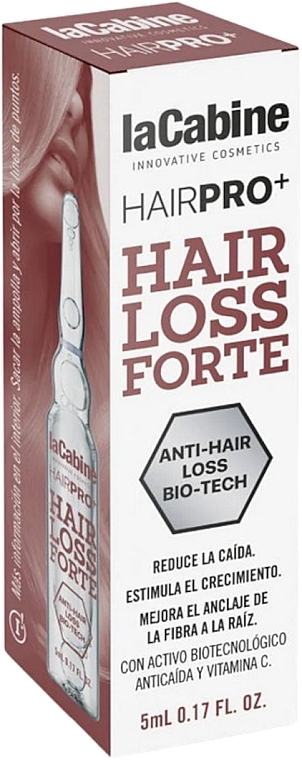 Hair Ampoule - La Cabine Hair Pro+ Hair Loss Forte  — photo N1