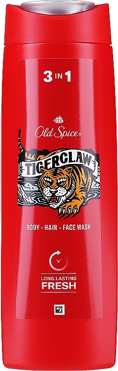 Shampoo & Shower Gel - Old Spice Tigerclaw 3in1 — photo N1