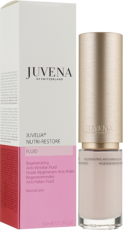 Nourishing Rejuvenating Fluid for Oily & Combination Skin - Juvena Juvelia Nutri Restore Fluid — photo N2