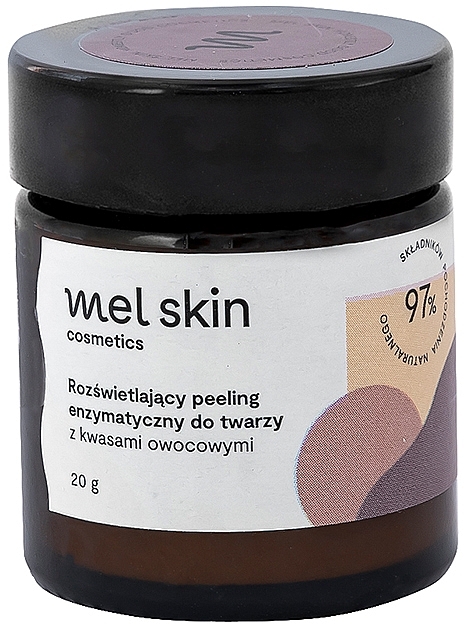 Brightening Enzyme Face Peeling with Fruit Acids - Mel Skin — photo N1