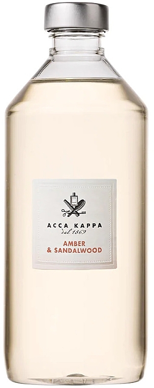 Amber & Sandalwood Home Diffuser - Acca Kappa Amber & Sandalwood Home Diffuser (refill) — photo N1