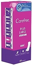 Hygienic Daily Pads, large size, 20pcs - Carefree Plus Large — photo N2