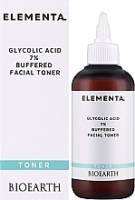 Glycolic Acid Face Toner - Bioearth Element Glycolic Acid 7% Buffered Facial Toner — photo N2