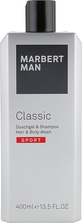 Hair & Body Wash - Marbert Man Classic Sport Hair & Body Wash — photo N1