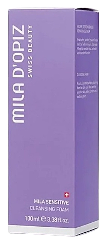 Face Cleansing Foam - Mila D'Opiz Mila Sensitive Cleansing Foam — photo N2