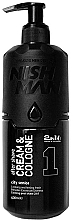 After Shave Cream & Cologne - Nishman After Shave Cream Cologne 2in1 City Senior №01 — photo N2