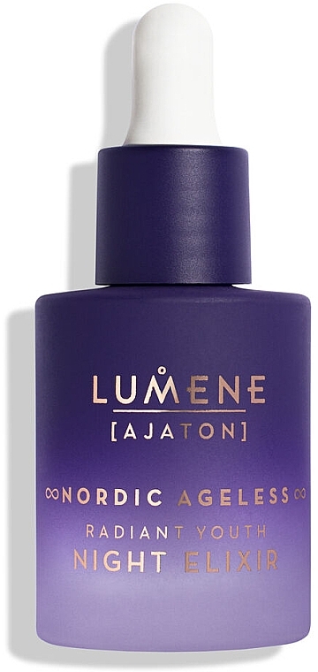 Rejuvenating Night Elixir - Lumene Nordic Ageless [Ajaton] Radiant Youth Night Elixir — photo N1