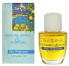 Fragrances, Perfumes, Cosmetics Frais Monde White Musk And Grapefruit Perfumed Oil - Perfumed Oil