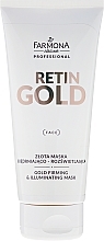 Fragrances, Perfumes, Cosmetics Gold Face Mask - Farmona Retin Gold Mask