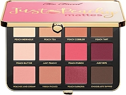 Fragrances, Perfumes, Cosmetics Eyeshadow Palette - Too Faced Just Peachy Mattes