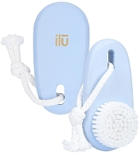 Fragrances, Perfumes, Cosmetics Face Brush, blue - Ilu Bamboo Face Brush