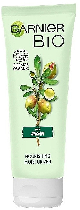 Nourishing & Moisturizing Face Cream - Garnier Bio Argan — photo N1